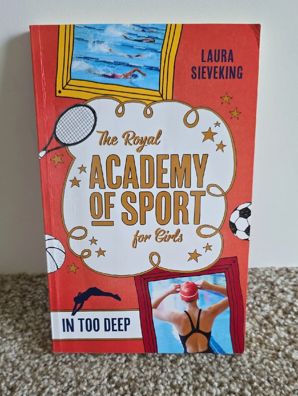 The Royal Academy of Sport for Girls (4-Book Set) Run, Horse, Gymnastics, Swim,
